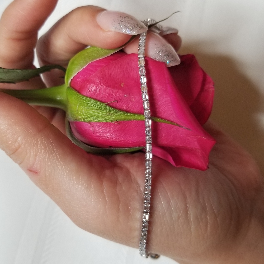 NEW Lab-Created Diamond Bracelet